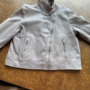 NWT | Mauritius Lambskin Moto Jacket